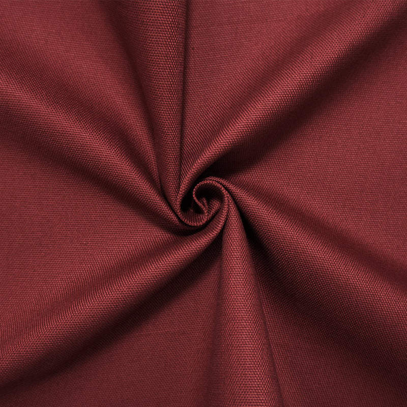 Burgandy Red Cotton Duck Cloth Canvas Woven Fabric