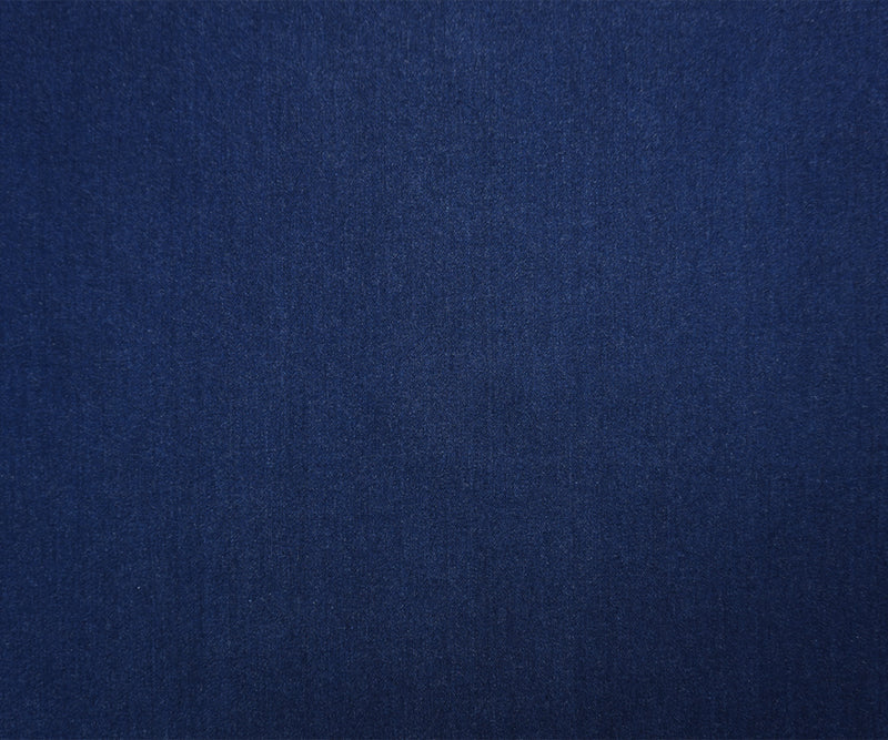 Dark Blue 11 oz. Cotton-Modal Solid Stretch Denim Woven Fabric