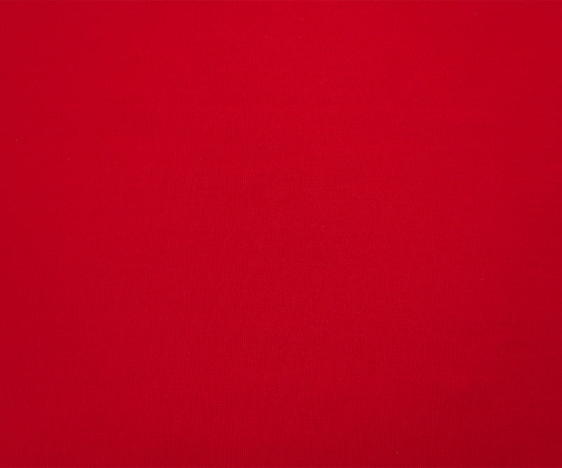 Red Rayon Nylon Solid Ponte Knit Fabric