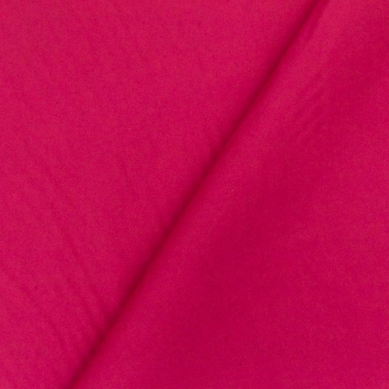 Queen Pink Solid Stretch Cotton Poplin Woven Fabric