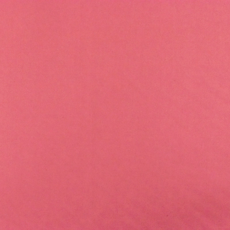 Punch Pink Solid Stretch Cotton Poplin Woven Fabric