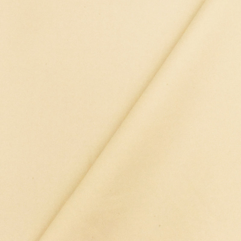 Light Tea Beige Cotton Twill Woven Fabric