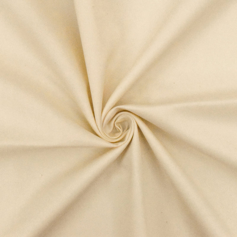 Light Tea Beige Cotton Twill Woven Fabric