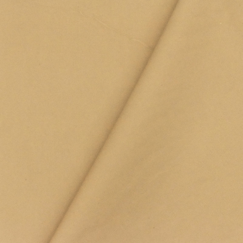 Vintage Tea Beige Cotton Twill Woven Fabric
