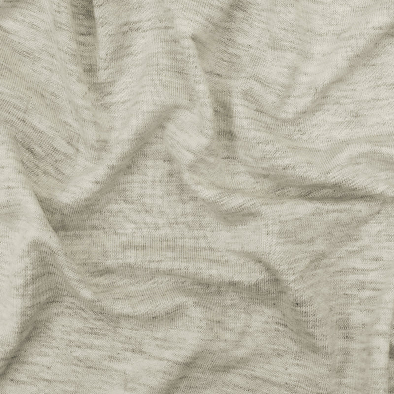Gray-White Texture Stretch Spandex Rayon Modal Jersey Knit Fabric
