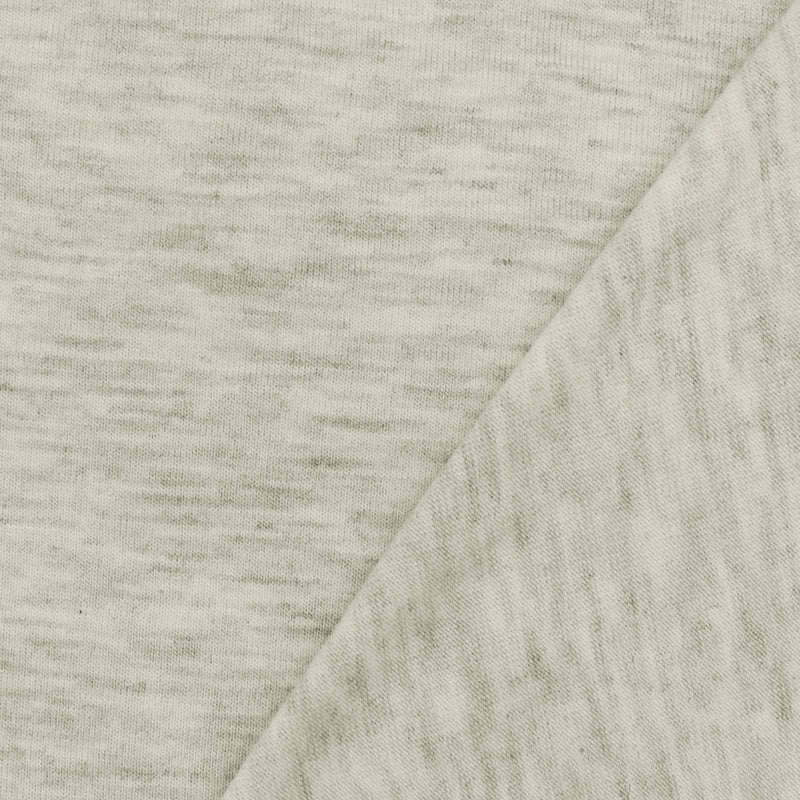 Gray-White Texture Stretch Spandex Rayon Modal Jersey Knit Fabric