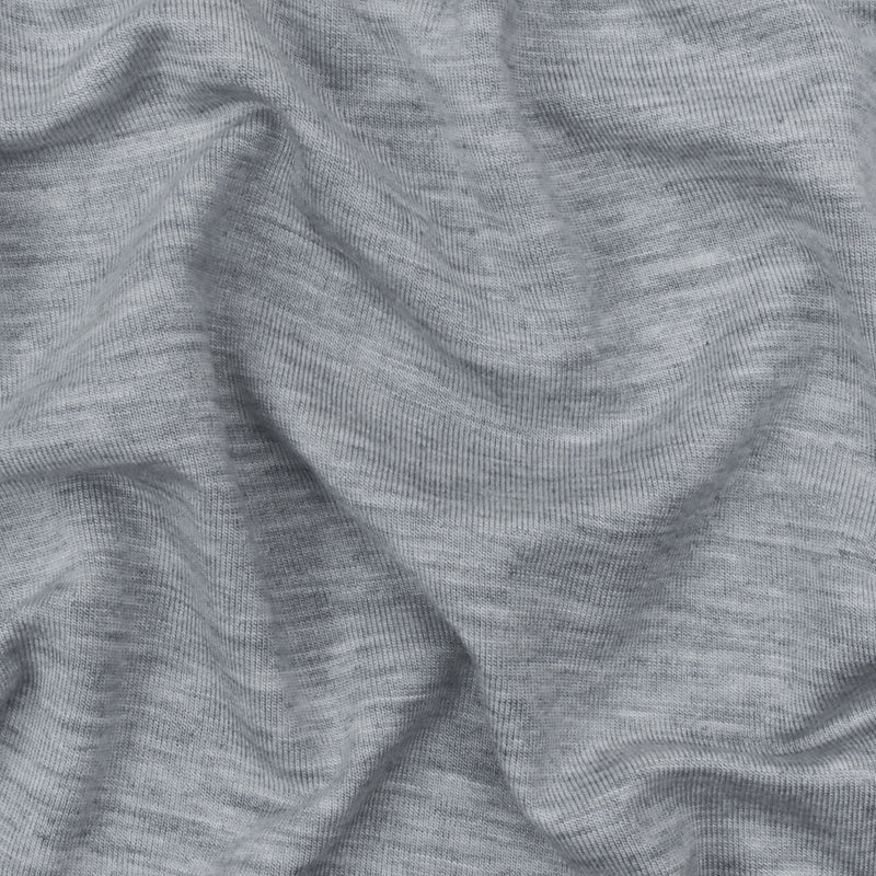 Blue-Gray-White Texture Stretch Spandex Rayon Modal Jersey Knit Fabric