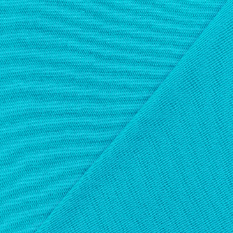 Blue Solid Stretch Spandex Rayon Modal Jersey Knit Fabric