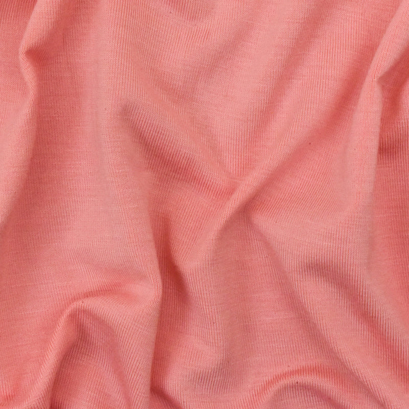 Pink Solid Stretch Spandex Rayon Modal Jersey Knit Fabric