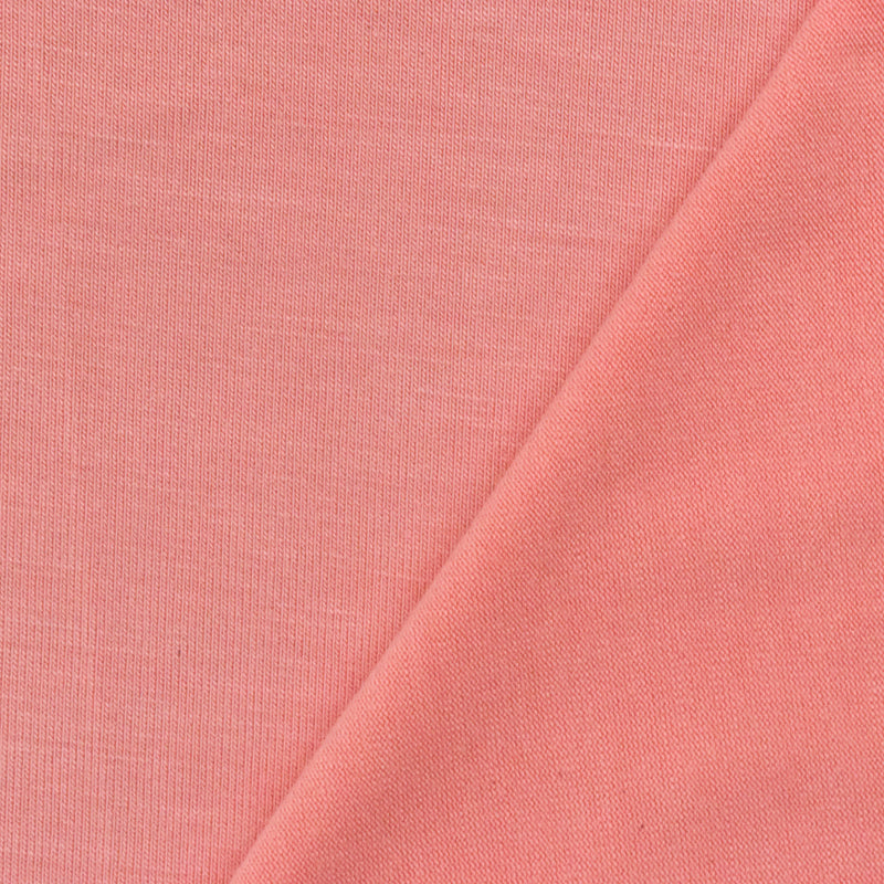 Pink Solid Stretch Spandex Rayon Modal Jersey Knit Fabric