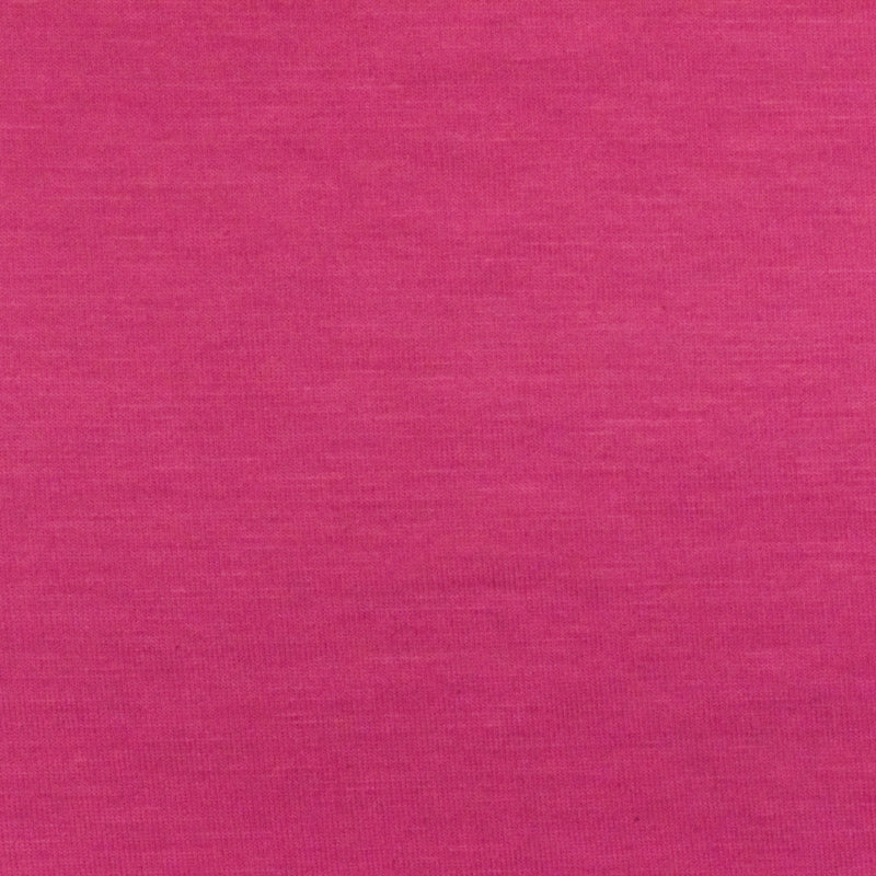Bright Pink Solid Stretch Spandex Rayon Modal Jersey Knit Fabric