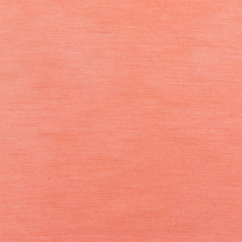 Peach Solid Stretch Spandex Rayon Modal Jersey Knit Fabric