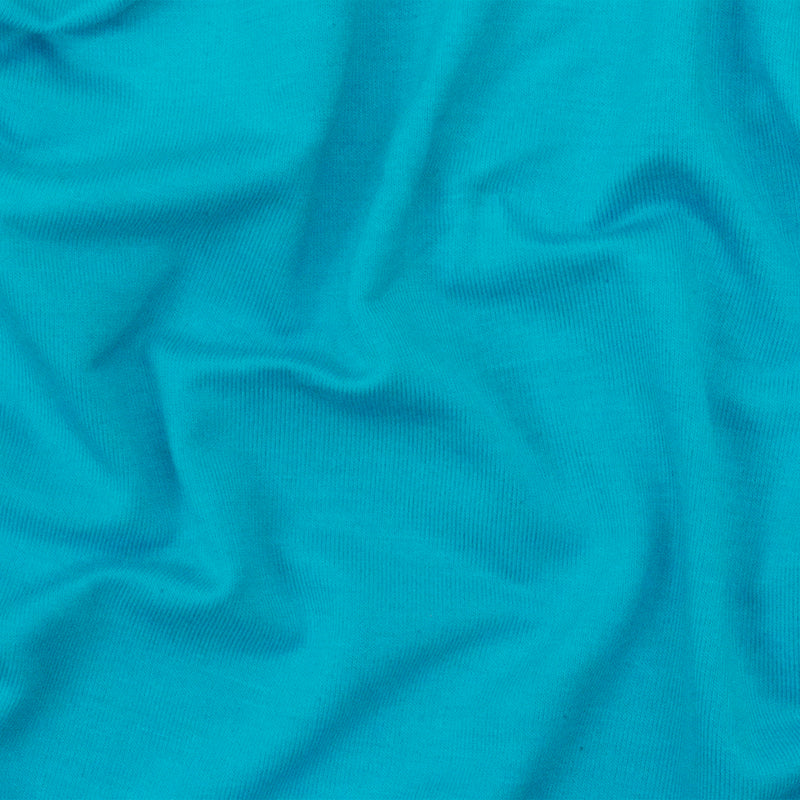 Teal Stretch Spandex Rayon Modal Jersey Knit Fabric