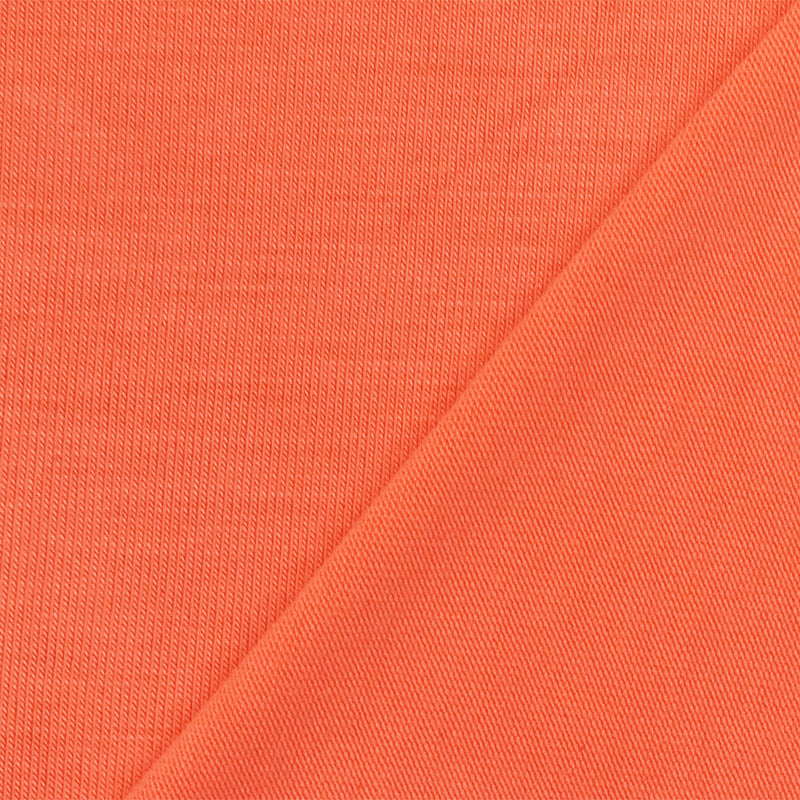 Orange Solid Stretch Spandex Rayon Modal Jersey Knit Fabric