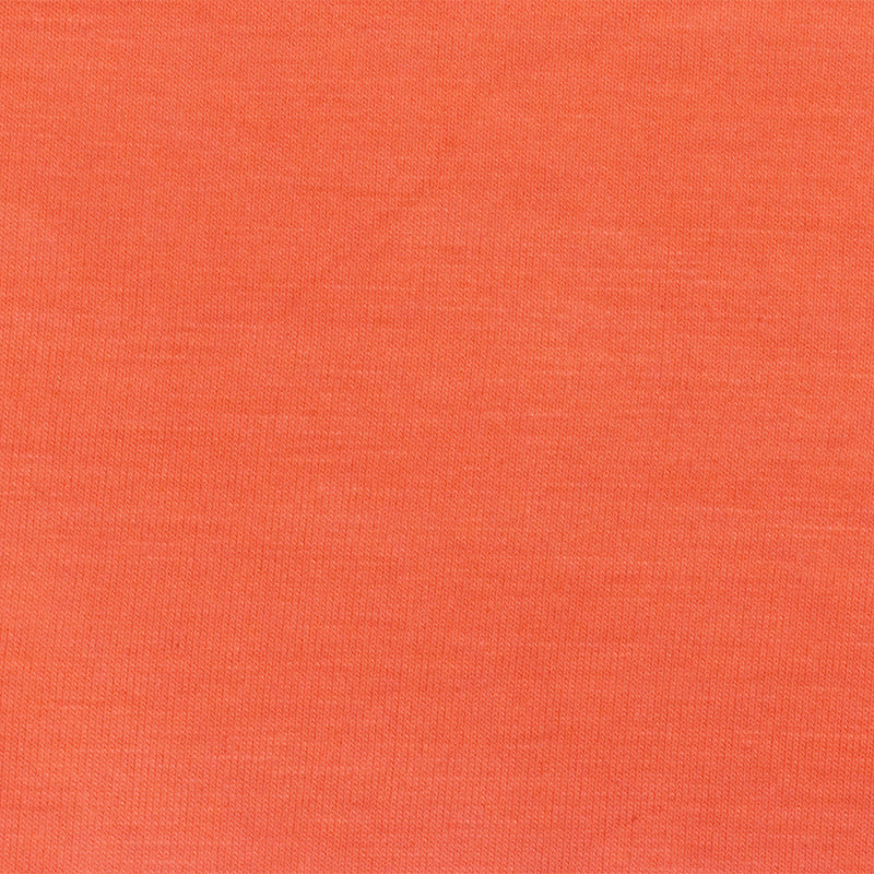 Orange Solid Stretch Spandex Rayon Modal Jersey Knit Fabric