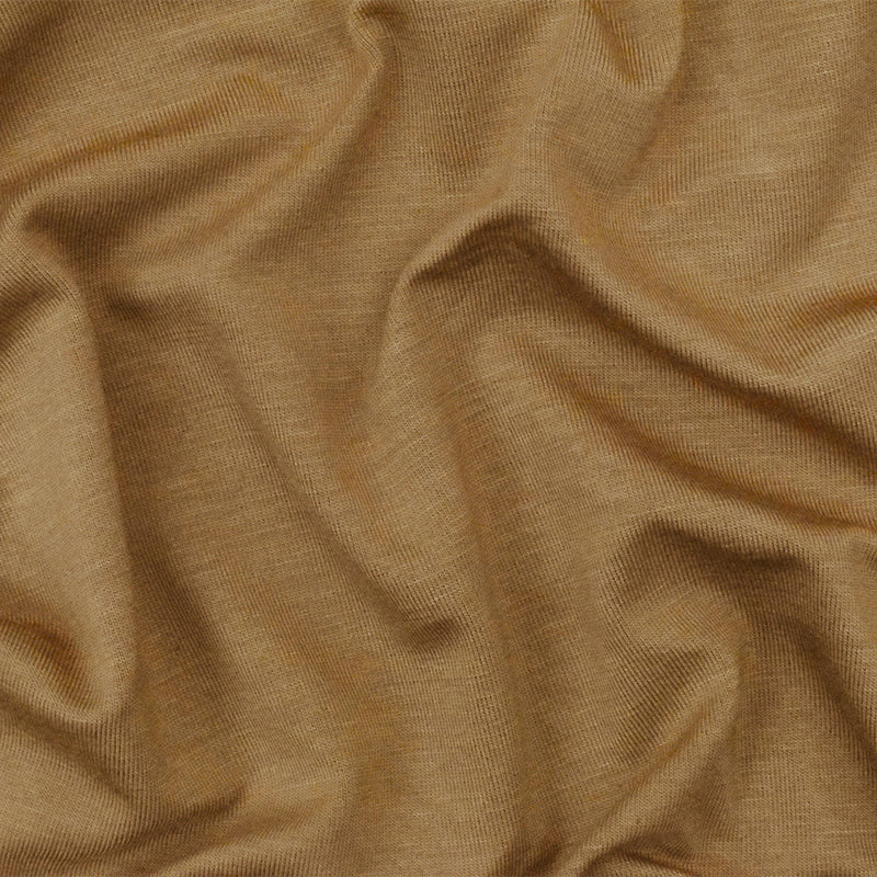 Brown Solid Stretch Spandex Rayon Modal Jersey Knit Fabric