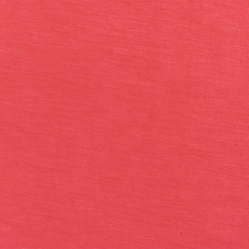 Red Solid Stretch Spandex Rayon Modal Jersey Knit Fabric
