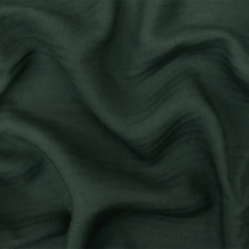 Dark Gray Solid Rayon Challis Woven Fabric