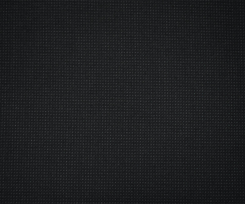 Black-Gray Wool-Poly Texture Dobby Woven Suiting Fabric