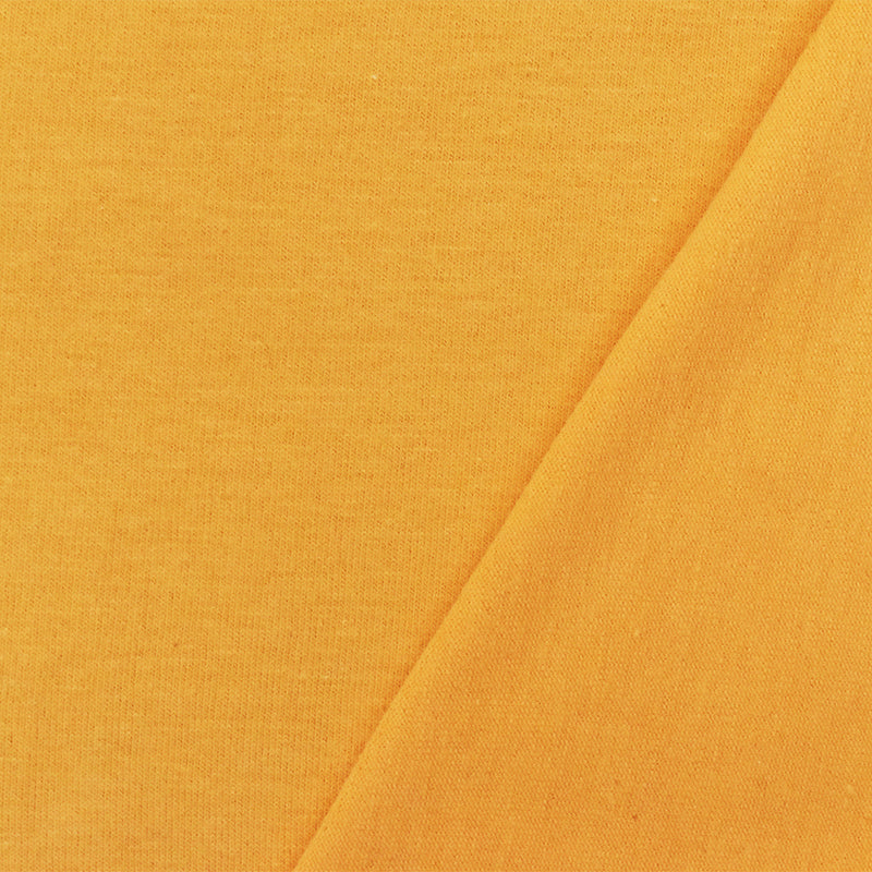 2 YD PC-Yellow Solid Stretch Cotton Spandex Jersey Knit Fabric