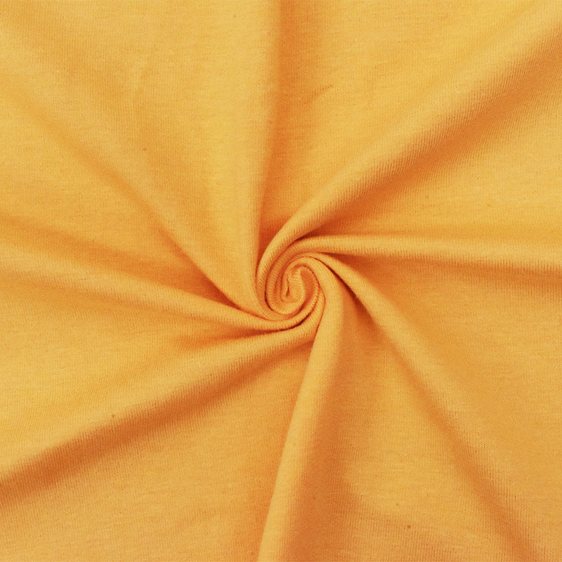 2 YD PC-Yellow Solid Stretch Cotton Spandex Jersey Knit Fabric