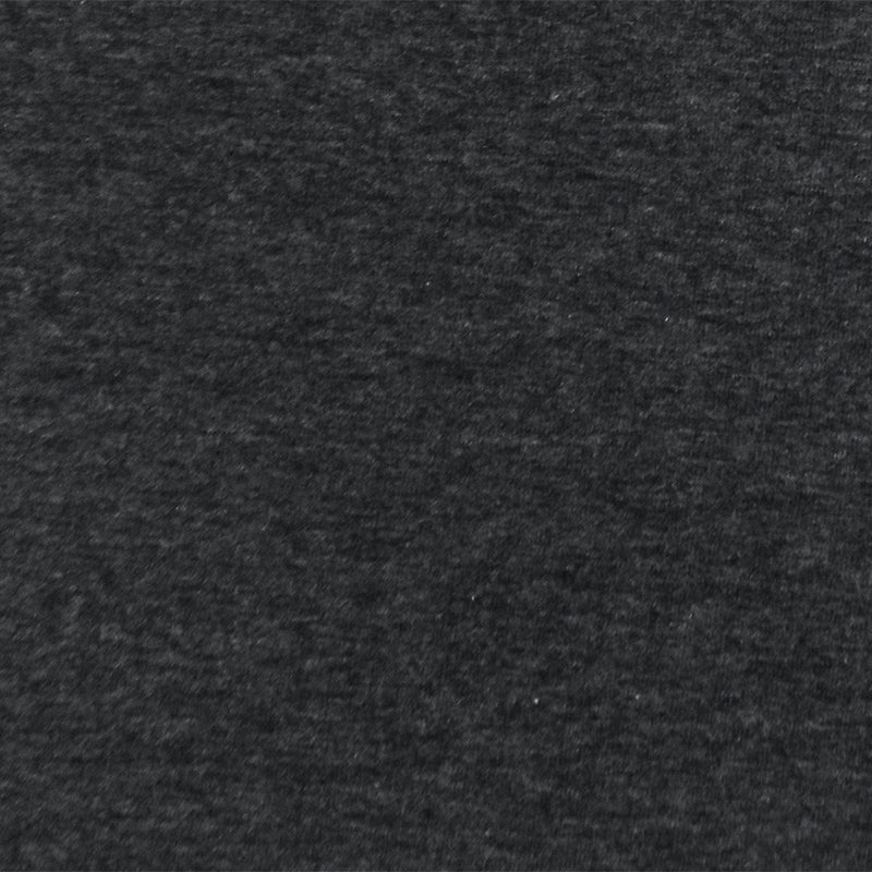 Heather Black-Gray Stretch Poly Blend Jersey Knit Fabric