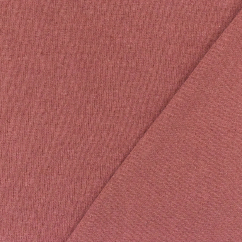 Red Solid Stretch Cotton Spandex Jersey Knit Fabric