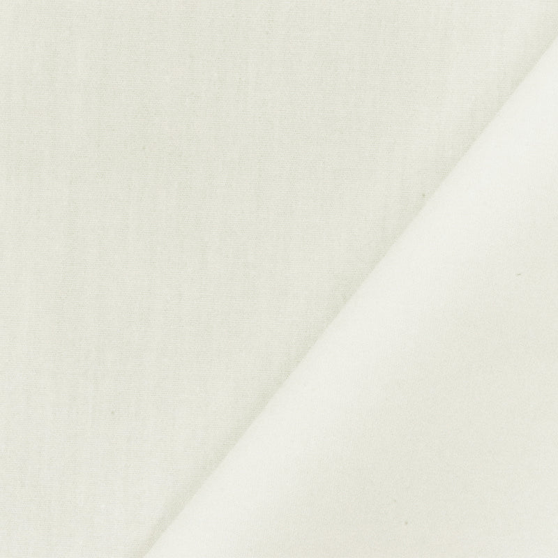 Ivory Solid Cotton Poplin Woven Fabric