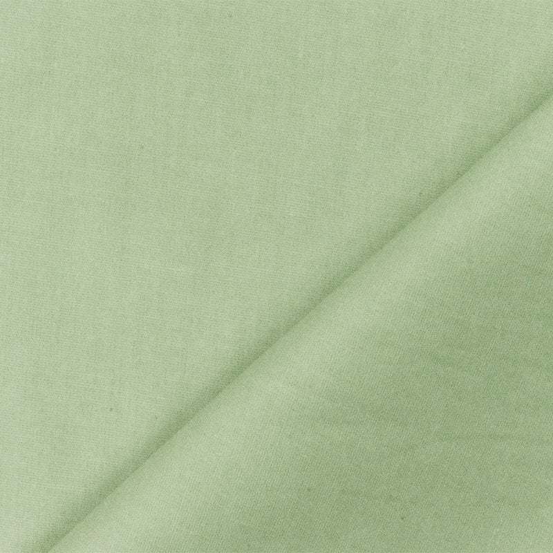 Mint Green Solid Stretch Cotton Spandex Poplin Woven Fabric