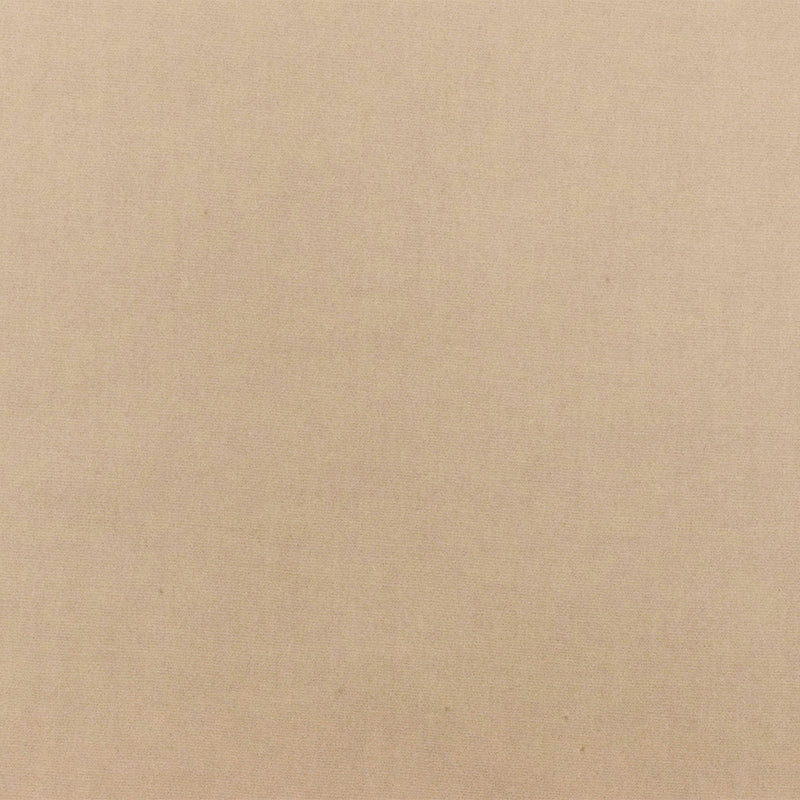 Beige Solid Cotton Stretch Spandex Poplin Woven Fabric