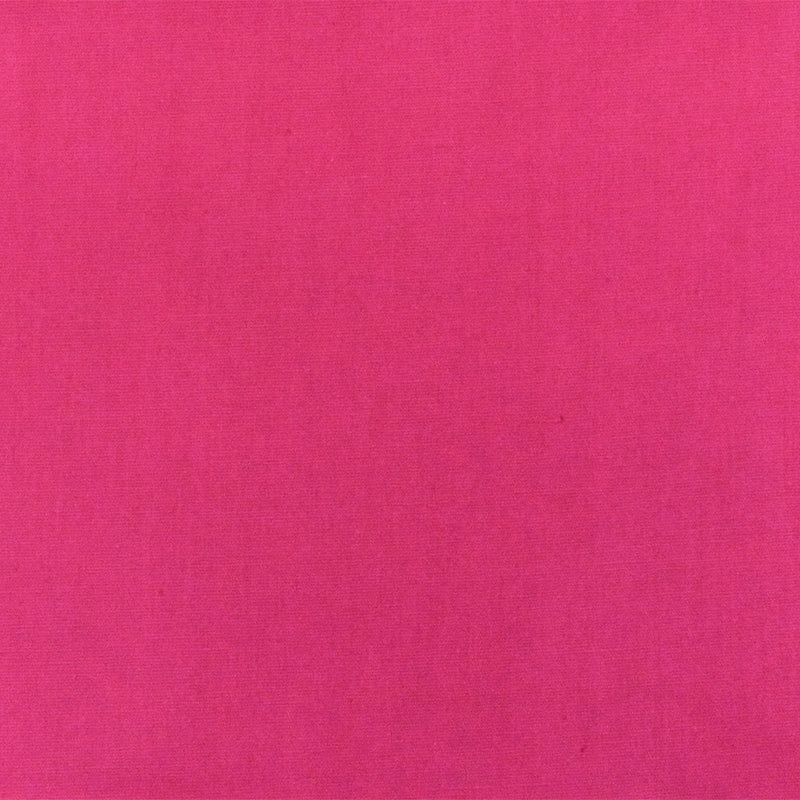 Pink Solid Cotton Stretch Spandex Poplin Woven Fabric