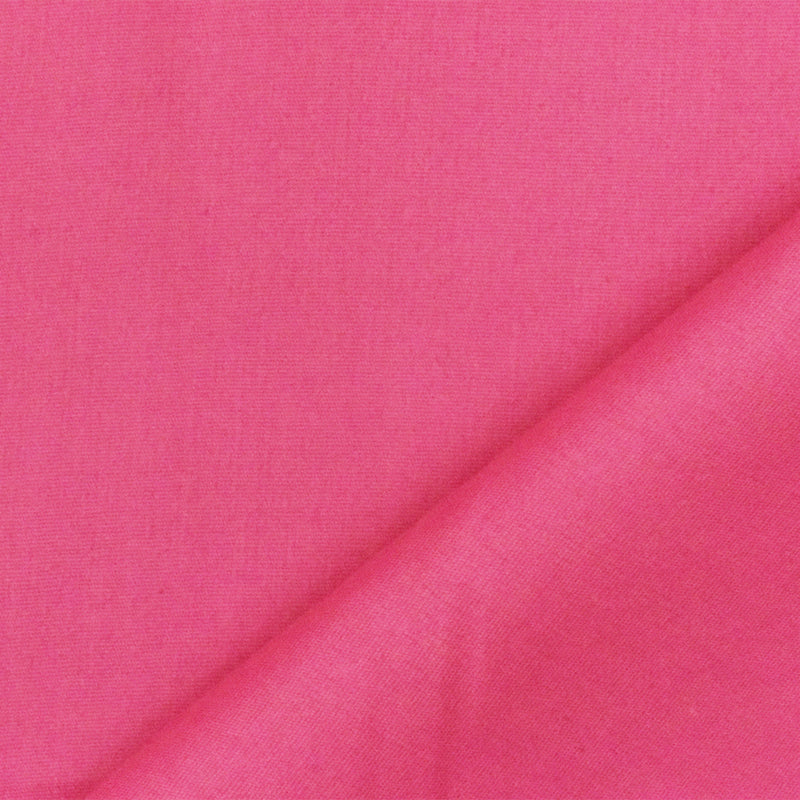 Pink Cotton Spandex Stretch Poplin Woven Fabric