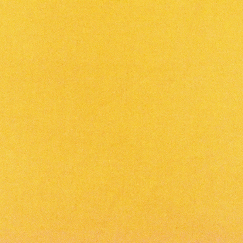 Yellow Cotton Solid Stretch Spandex Sateen Woven Fabric