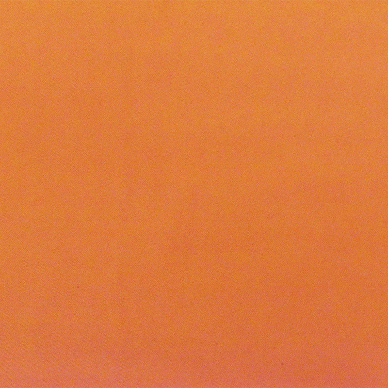 Orange Famous Designer Recycled Polyester Satin Woven Fabric