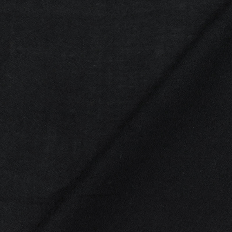 Black Famous Designer Rayon Momie Georgette Woven Fabric