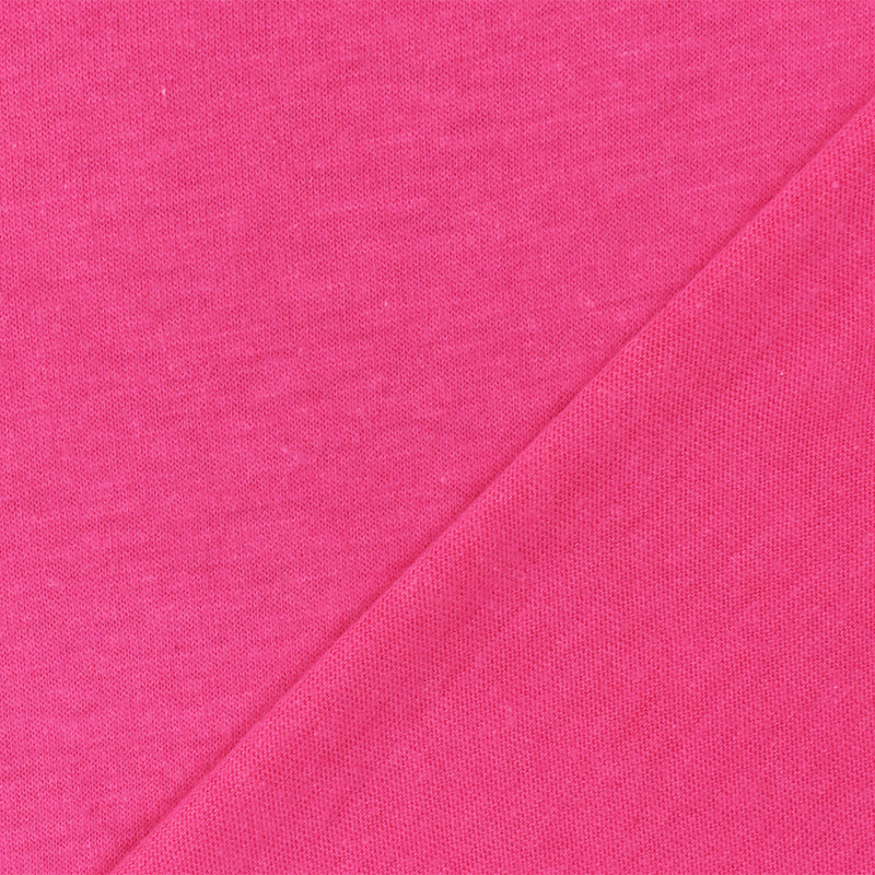 Heather Pink Organic Cotton Spandex Stretch Jersey Knit Fabric