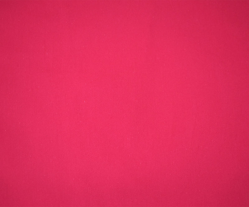 Hot Pink Cotton Twill Stretch Spandex Solid Twill Sateen Woven Fabric