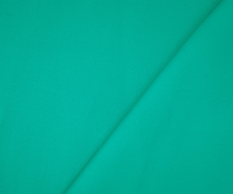 Teal Cotton Twill Stretch Spandex Solid Twill Sateen Woven Fabric