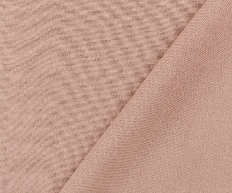 Pastel Pink Rayon Challis Solid Woven Fabric