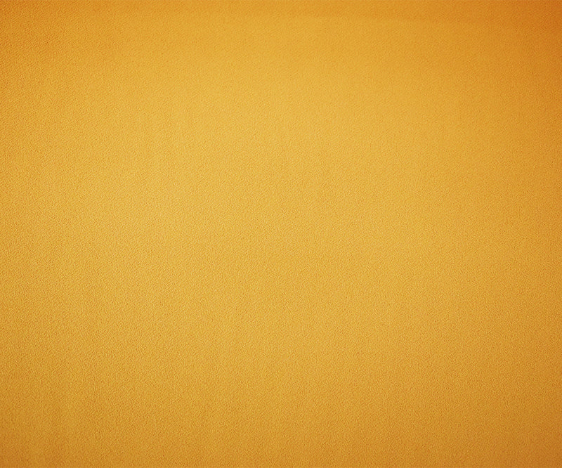 Yellow Famous Designer Poly Double Crepe Woven Fabric