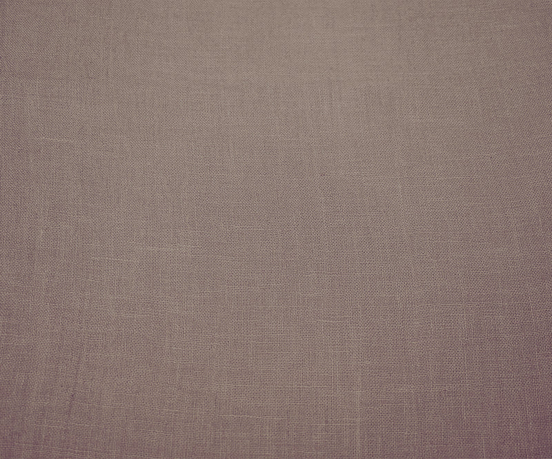 Mauve Purple Washed Semi-Sheer Solid Linen Woven Fabric