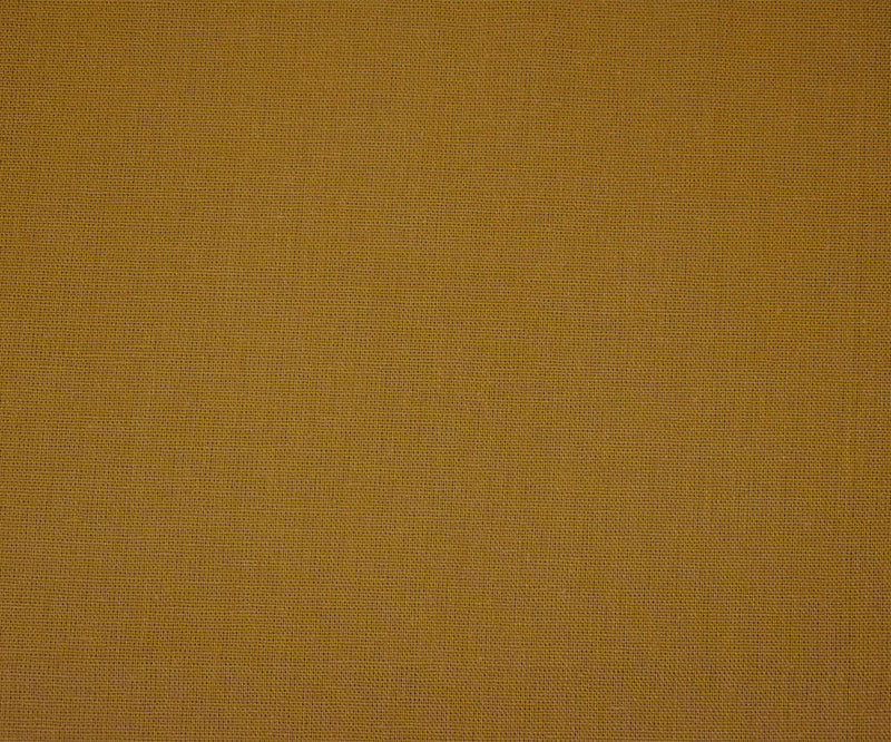 Brown Solid Linen Woven Shirting Fabric