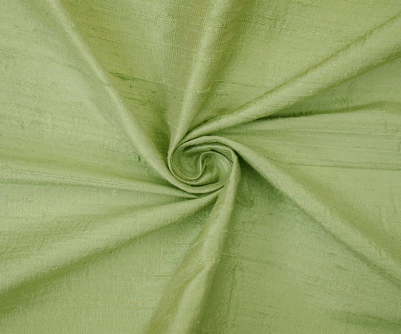 Green-Taupe Beige Silk Iridescent Dupioni Woven Fabric