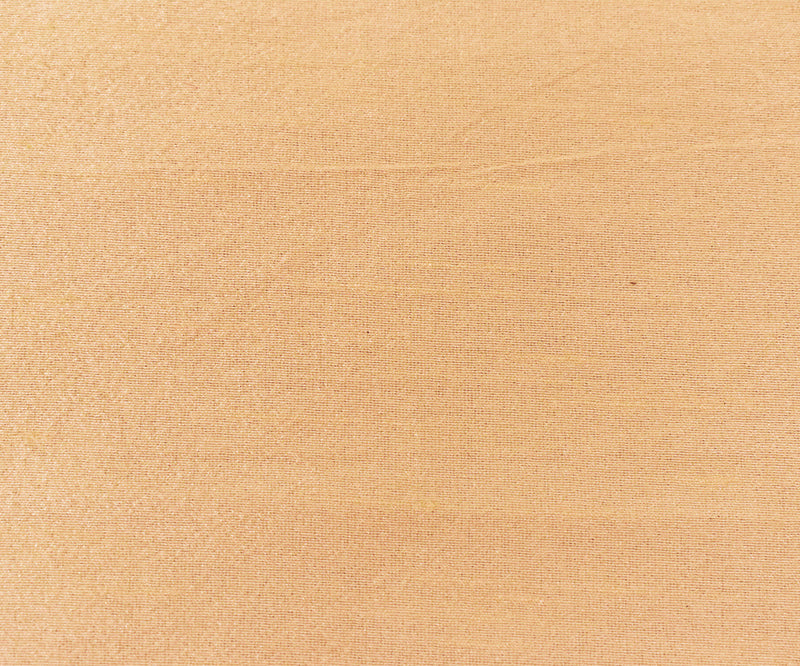 Peach Beige Silk Iridescent Dupioni Woven Fabric