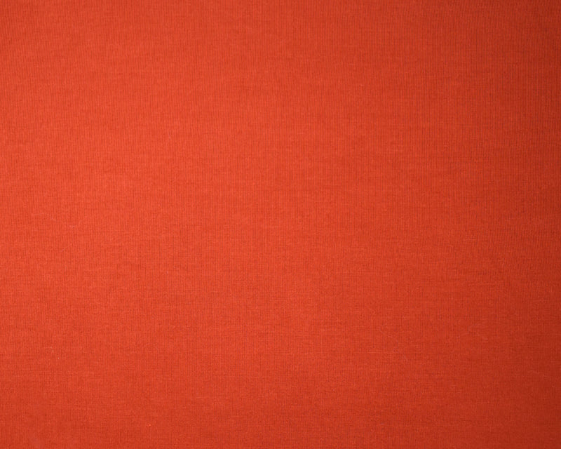 Orange Bamboo Stretch Spandex Solid Jersey Knit Fabric