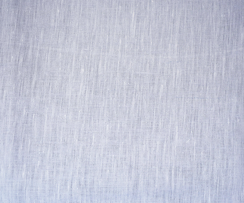 Light Purple-White Spence Bryson Texture Slub Irish Linen Chambray Fabric