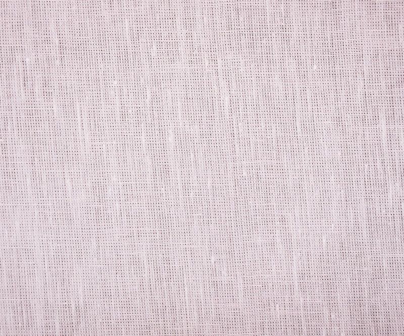 Pastel Pink-White Spence Bryson Texture Slub Irish Linen Chambray Fabric