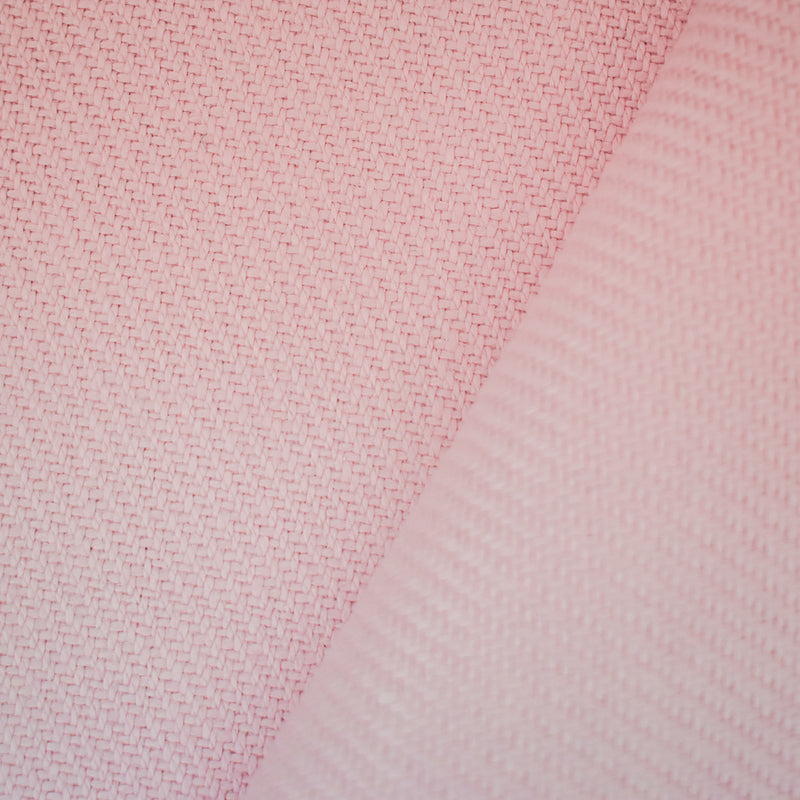 Pink Moygashel Twill Irish Linen Solid Woven Home Decorating Fabric