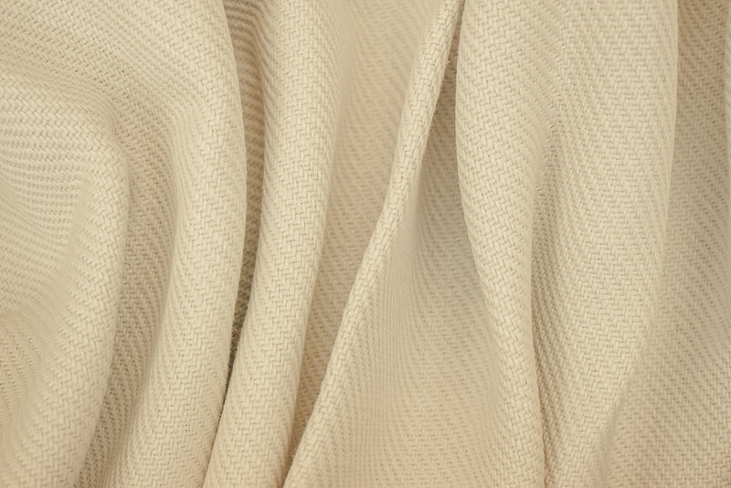 Light Beige Moygashel Twill Irish Linen Solid Woven Home Decorating Fabric