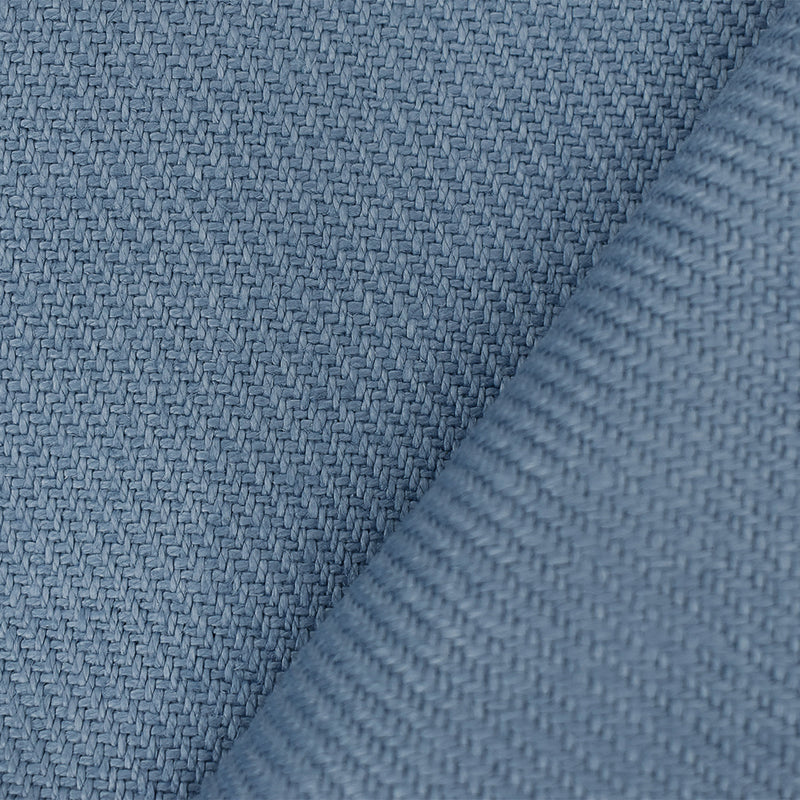 Periwinkle Blue Moygashel Twill Irish Linen Solid Woven Home Decorating Fabric